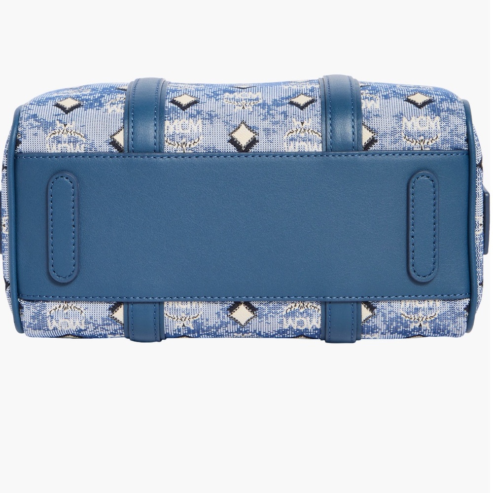 MCM Denim Satchel Crossbody Bag NWT - Picture 5 of 7